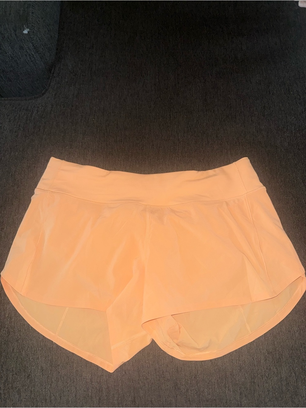 Lululemon Speed Up Mid-Rise Lined Shorts 4”